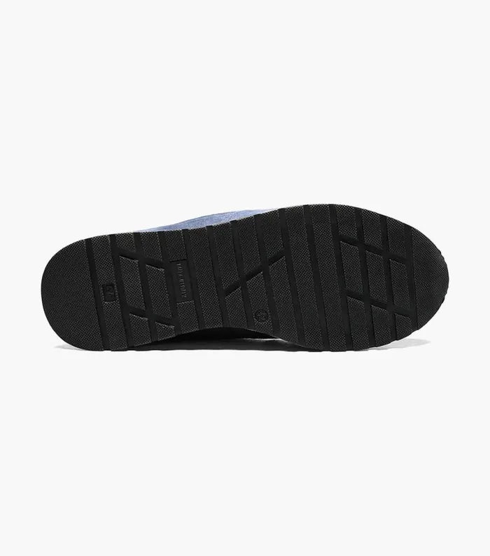 Men Space Moc Toe Lace Up Sneaker Blue Multi Florsheim Casual Shoes