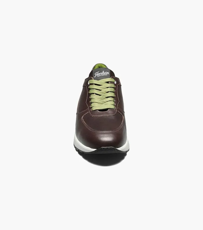 Men Space Moc Toe Lace Up Sneaker Brown Florsheim Casual Shoes