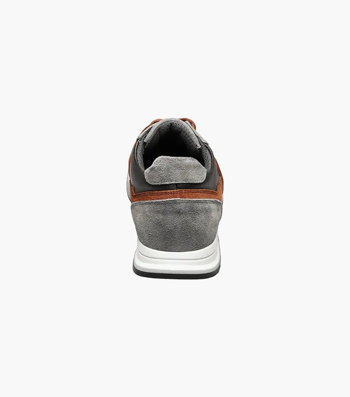 Men Space Moc Toe Lace Up Sneaker Tobacco Multi Florsheim Casual Shoes
