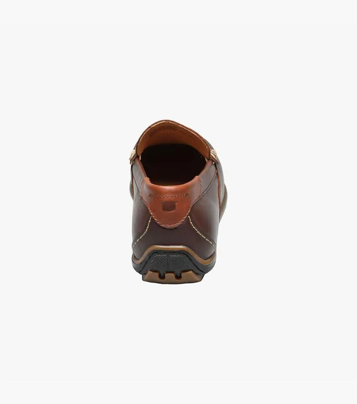 Men Sportster Moc Toe Penny Driver Brown Florsheim Casual Shoes