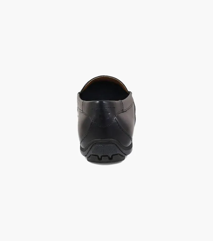 Men Sportster Moc Toe Venetian Driver Black Florsheim Casual Shoes