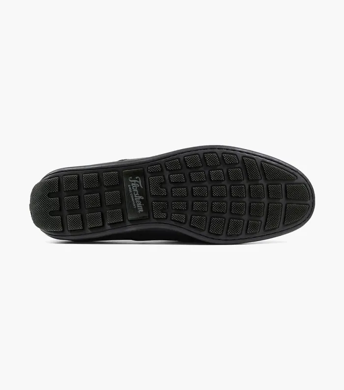 Men Sportster Moc Toe Venetian Driver Black Florsheim Casual Shoes