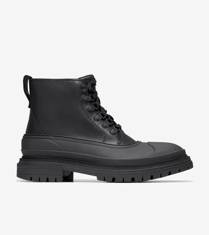 Men Stratton Shroud Waterproof Boots Black Cole Haan Boots
