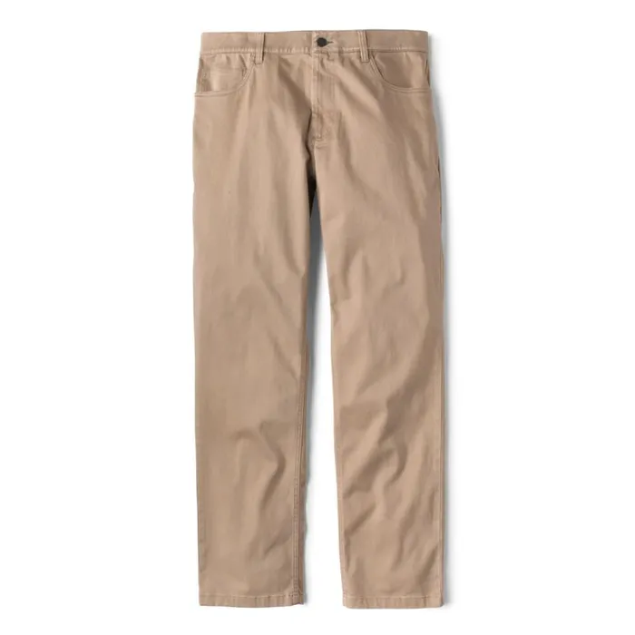 Men Stretch Tech Moleskin 5Pocket Pants Nubuck Orvis Pants