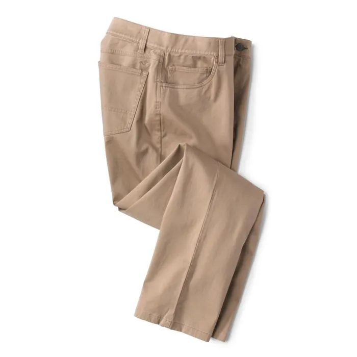 Men Stretch Tech Moleskin 5Pocket Pants Nubuck Orvis Pants