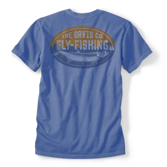 Men Tarpon Wave Tee Cool Blue Orvis Shirts