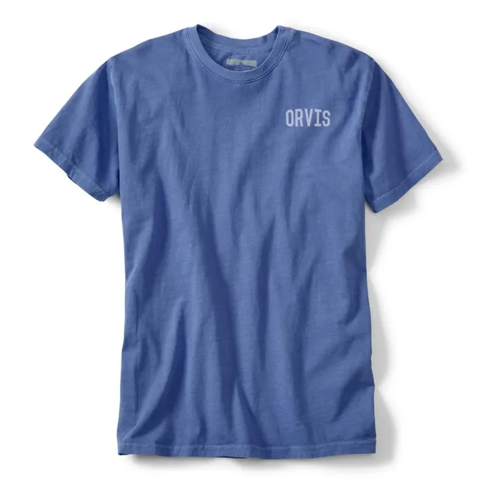 Men Tarpon Wave Tee Cool Blue Orvis Shirts