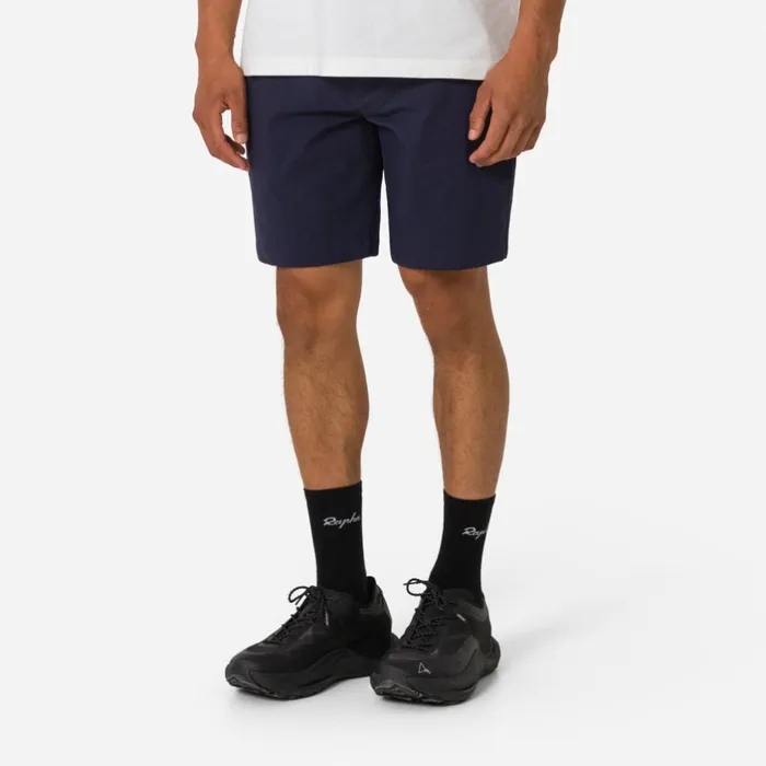Men Tech Chino Shorts Blackgreynight Sky Pageant Blue Rapha Shorts and Trousers