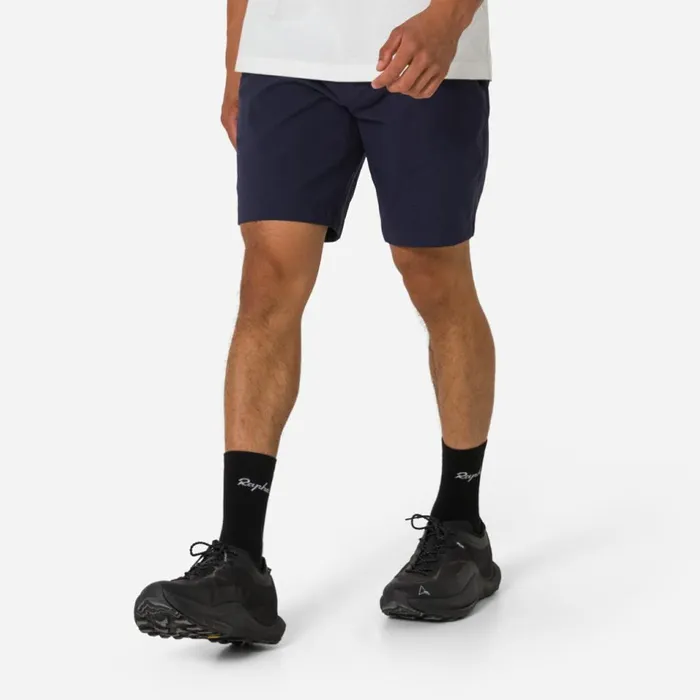 Men Tech Chino Shorts Blackgreynight Sky Pageant Blue Rapha Shorts and Trousers