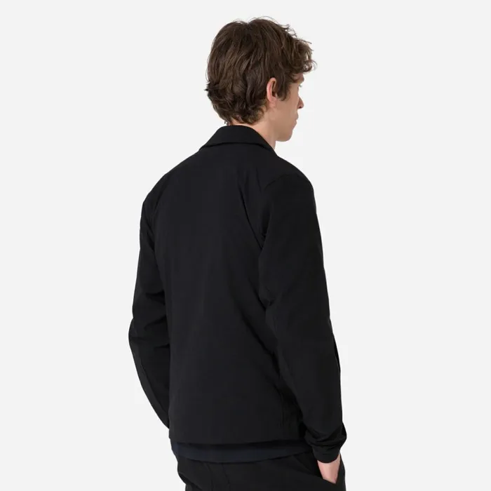 Men Tech Collar Jacket Blackgreydark Navyblackpale Brown Rapha Jackets and Vests