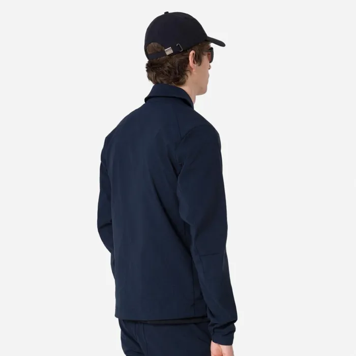 Men Tech Collar Jacket Blackgreydark Navyblackpale Brown Rapha Jackets and Vests