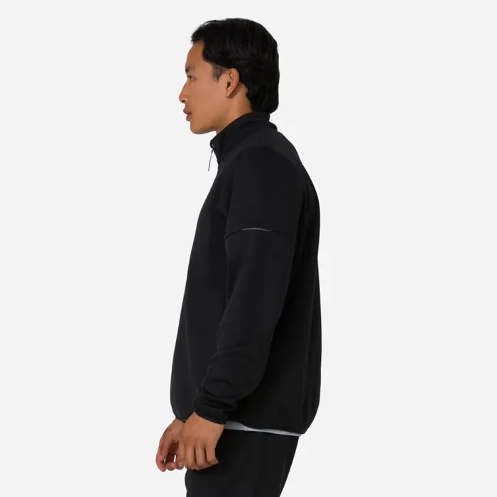 Men Tech Fleece Half Zip Blackgreynight Sky Pageant Blue Rapha Hoodies and Sweatshirts
