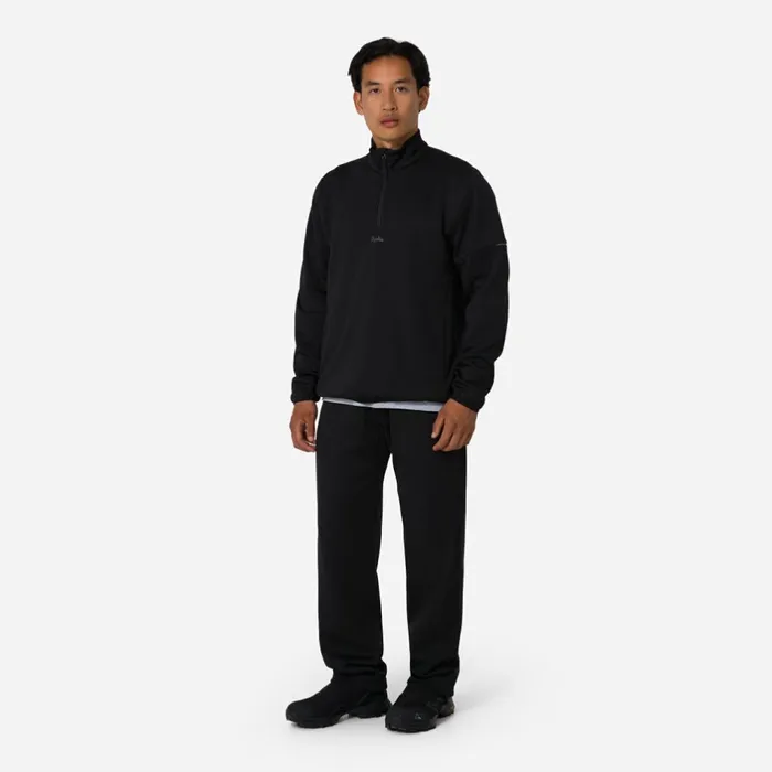 Men Tech Fleece Half Zip Blackgreynight Sky Pageant Blue Rapha Hoodies and Sweatshirts