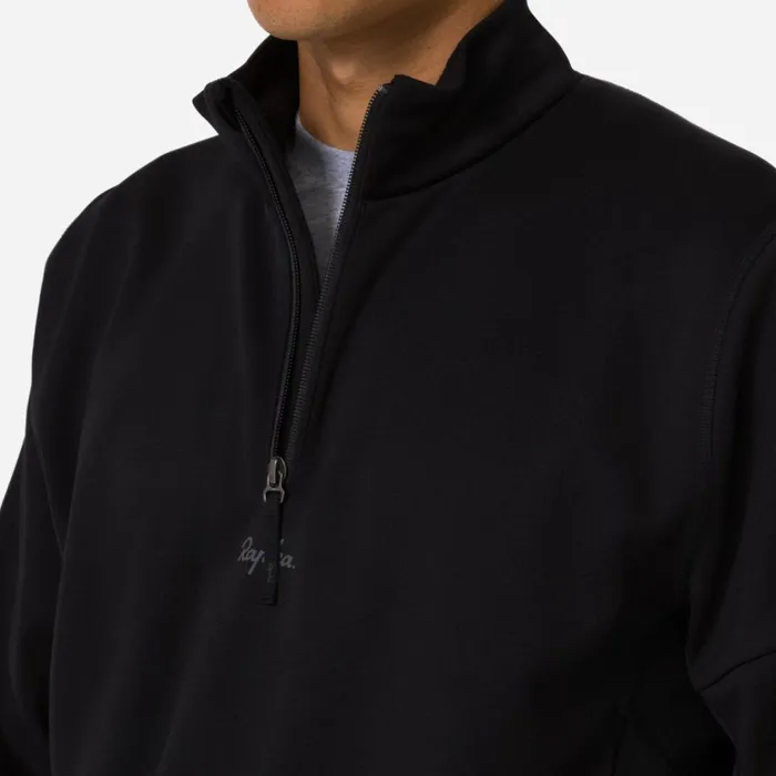Men Tech Fleece Half Zip Blackgreynight Sky Pageant Blue Rapha Hoodies and Sweatshirts