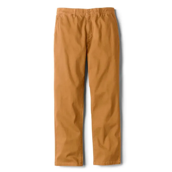 Men Tech Moleskin Chinos Dark Vicuna Orvis Pants