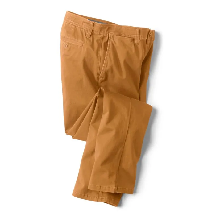 Men Tech Moleskin Chinos Dark Vicuna Orvis Pants