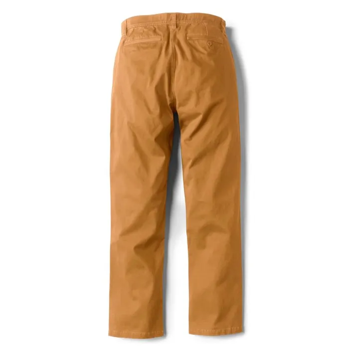 Men Tech Moleskin Chinos Dark Vicuna Orvis Pants