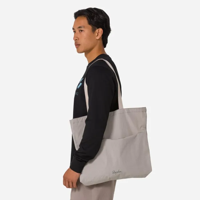 Men Tech Tote Blacksilver Reflectivedove Silver Reflective Rapha Hats Gloves and Accessories