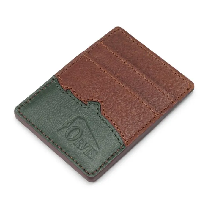 Men The Great Catch Card Carrier Orvis Wallets