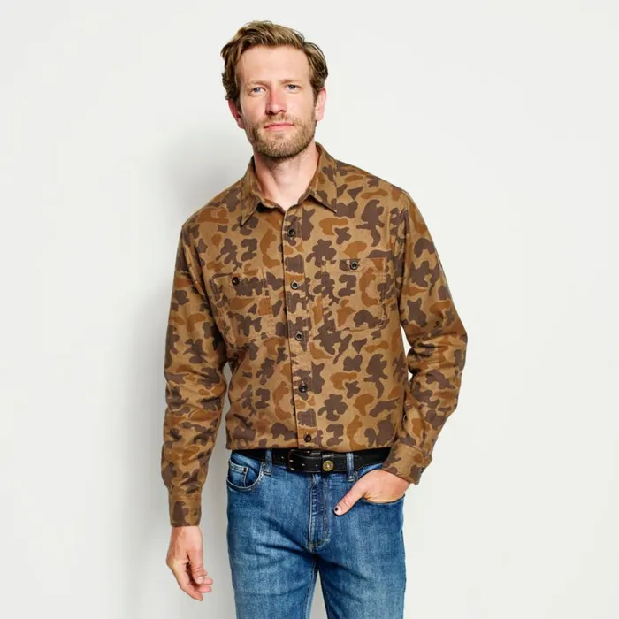 Men The Perfect Flannel Shirt Orvis 1971 Camo Orvis Shirts