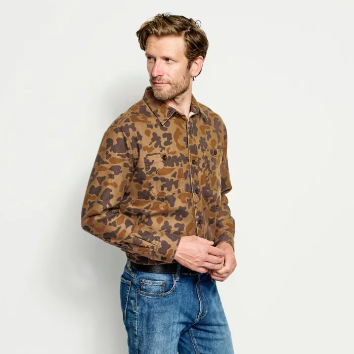 Men The Perfect Flannel Shirt Orvis 1971 Camo Orvis Shirts