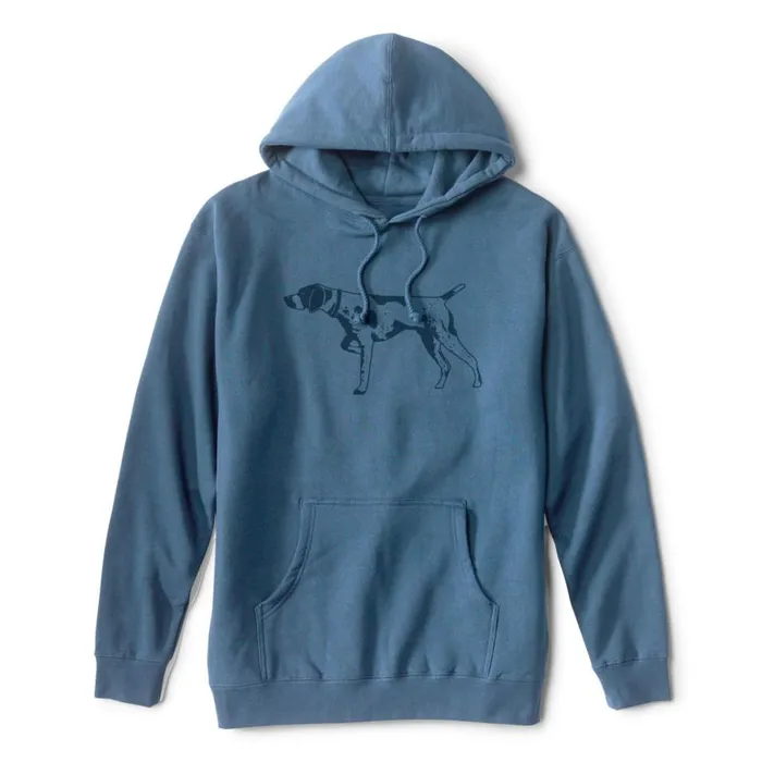Men Tonal Pointer Hoodie Storm Blue Orvis Sweatshirts