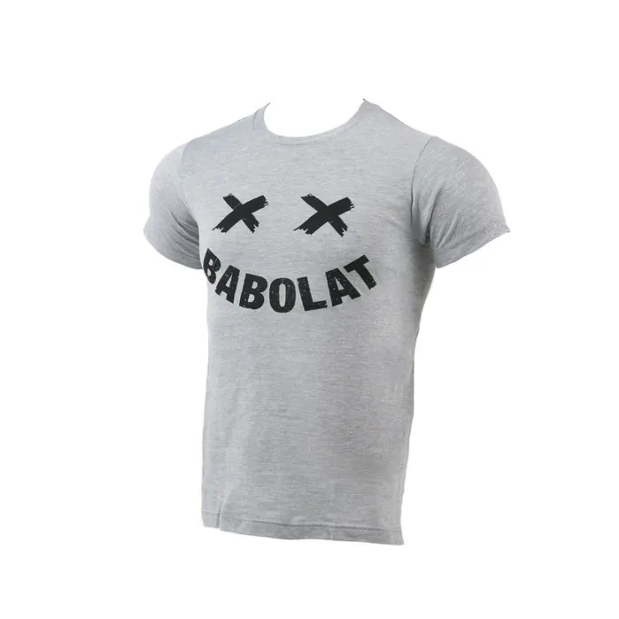 Men Tops Babolat Babolat Smile Tee Heather Grey
