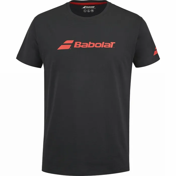 Men Tops Babolat Exercise Babolat Tee Men Black