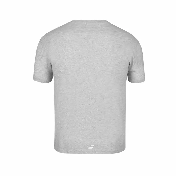 Men Tops Babolat Exercise Babolat Tee Men Flecked Gray