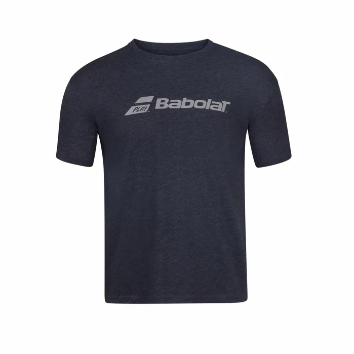 Men Tops Babolat Exercise Babolat Tee Men Heather Black