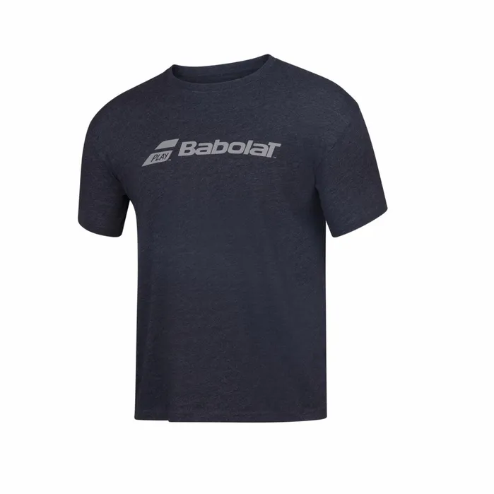 Men Tops Babolat Exercise Babolat Tee Men Heather Black