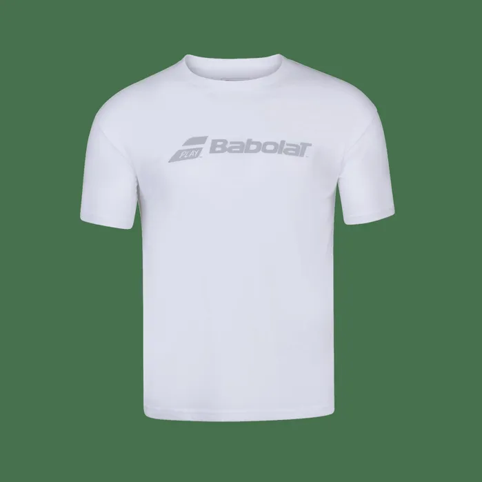 Men Tops Babolat Exercise Babolat Tee Men Heather White