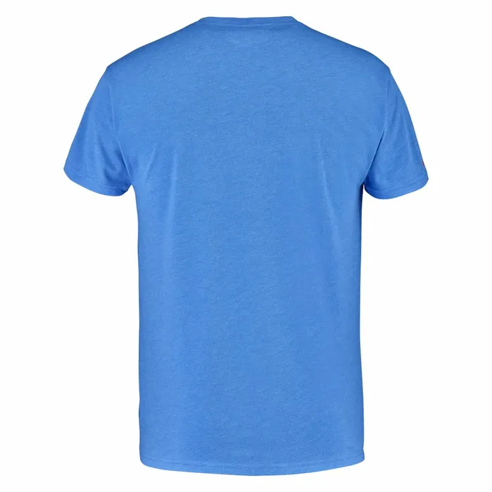 Men Tops Babolat Exercise Big Flag Tee Heather Blue