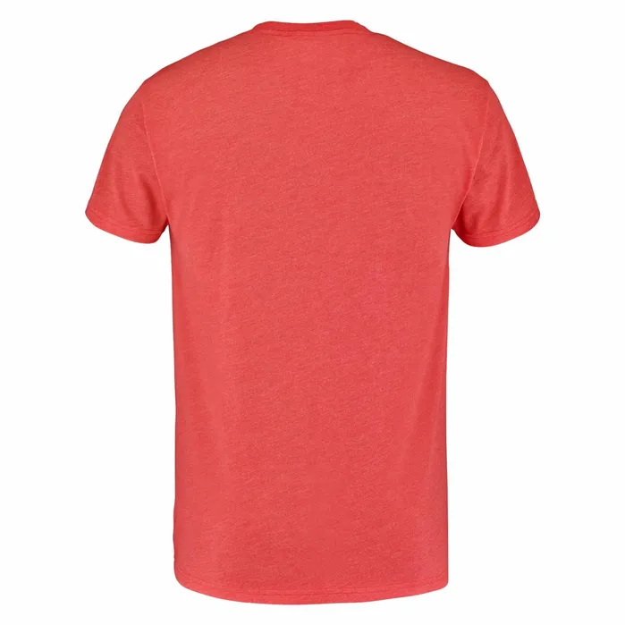 Men Tops Babolat Exercise Big Flag Tee Heather Red