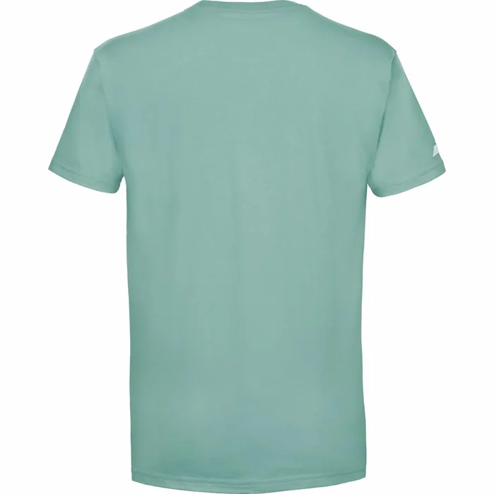 Men Tops Babolat Exercise Big Flag Tee Men Green