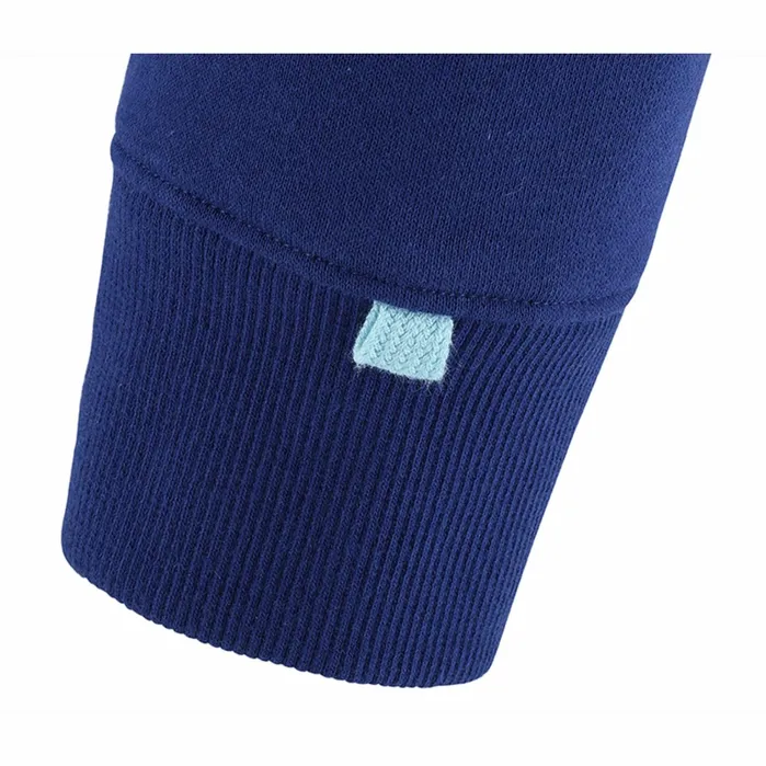 Men Tops Babolat Exercise Hood Sweat Blue