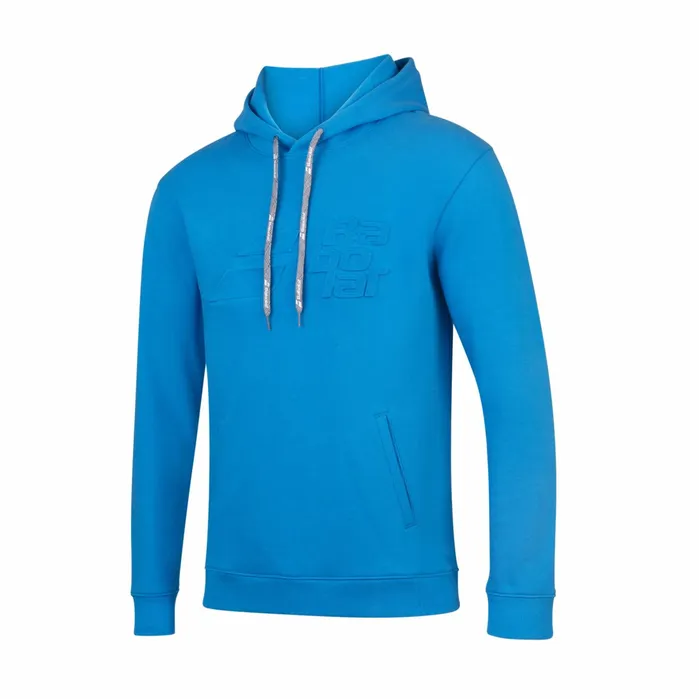 Men Tops Babolat Exercise Hood Sweat Men Light Blue