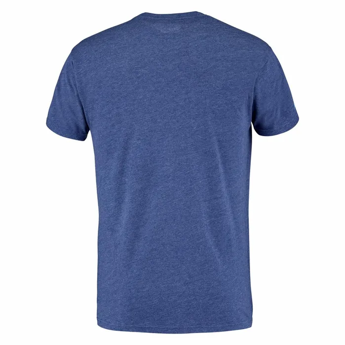 Men Tops Babolat Exercise Message Tee Heather Dark Blue