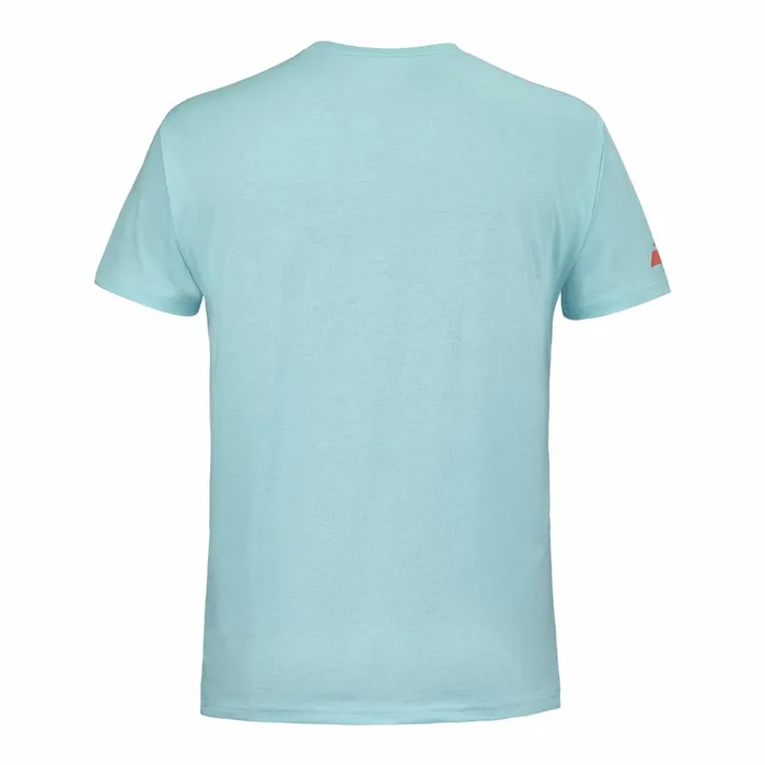 Men Tops Babolat Exercise Vintage Tee Heather Blue