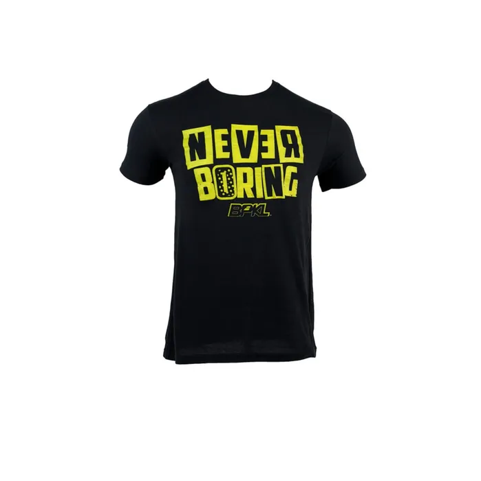 Men Tops Babolat Never Boring Tee Black