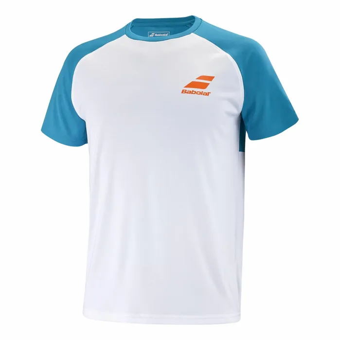 Men Tops Babolat Play Crew Neck Tee Bluegreen