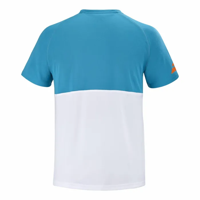 Men Tops Babolat Play Crew Neck Tee Bluegreen