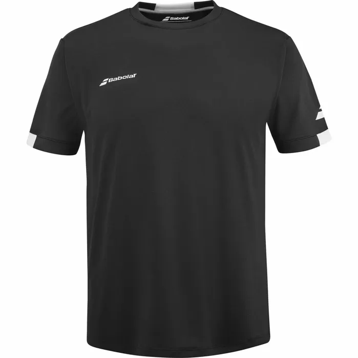Men Tops Babolat Play Crew Neck Tee Men Black
