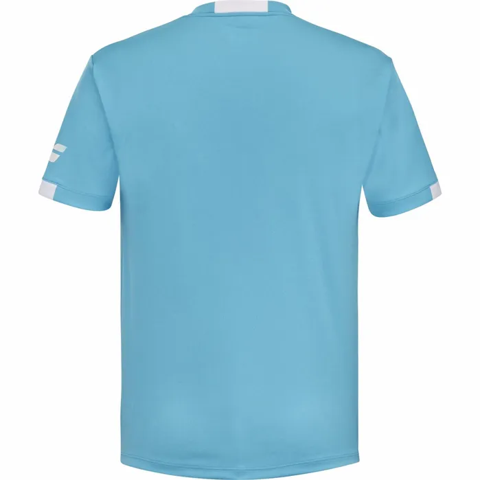 Men Tops Babolat Play Crew Neck Tee Men Light Blue