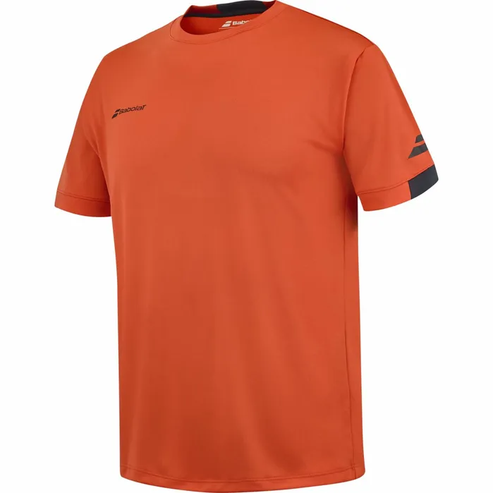 Men Tops Babolat Play Crew Neck Tee Men Red
