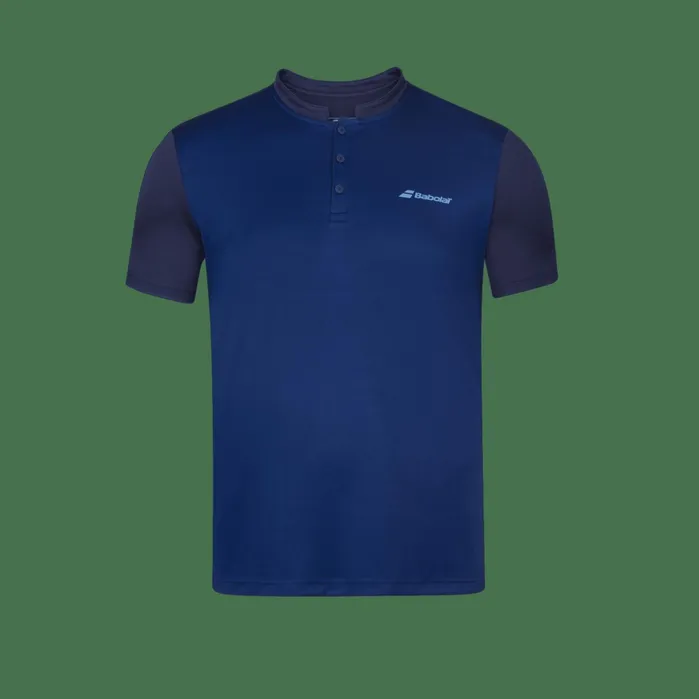 Men Tops Babolat Play Polo Dark Blue