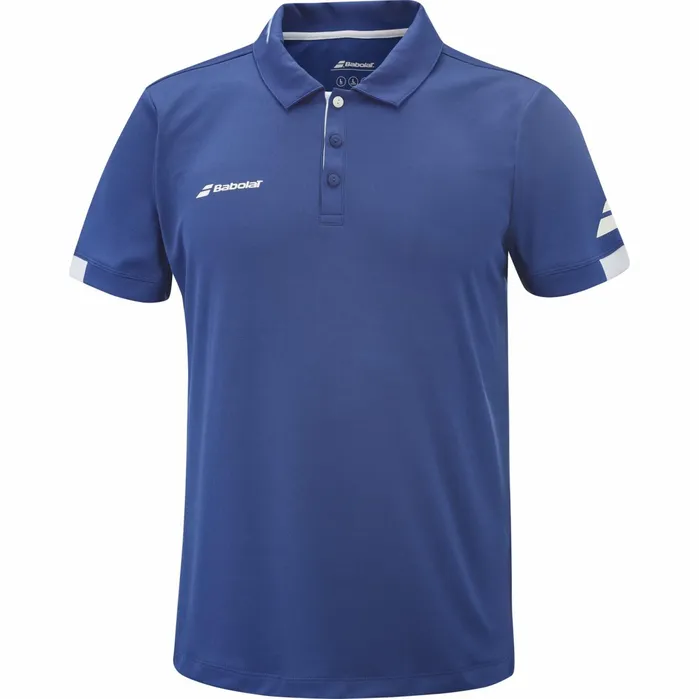 Men Tops Babolat Play Polo Men Dark Blue