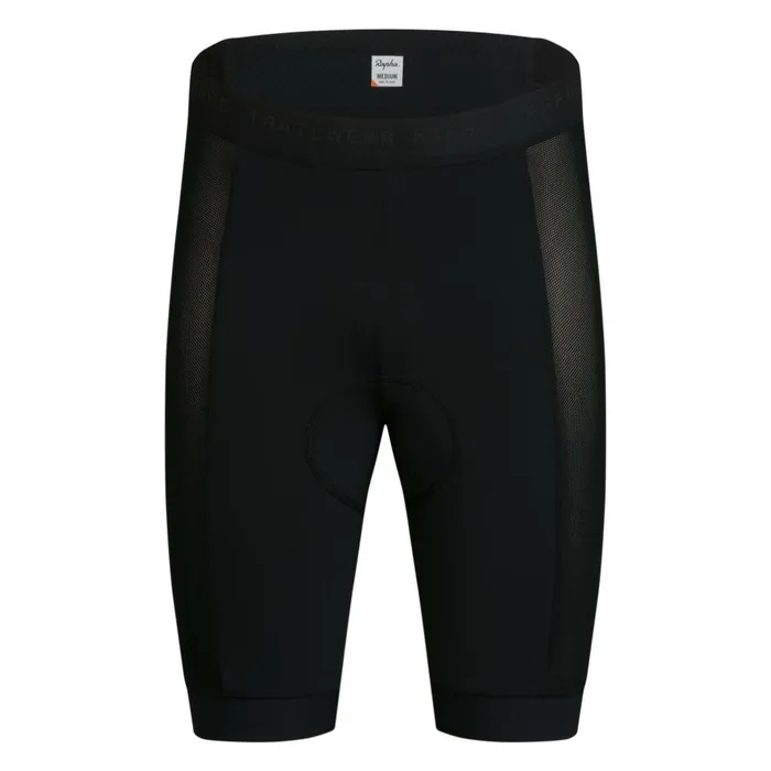 Men Trail Liner Black Rapha Bibs Shorts and Tights