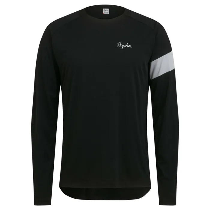Men Trail Long Sleeve Technical Tshirt Kentucky Blue Arctic Iceblacklight Greyolivedark Khakisilveroffwhite Rapha TShirts and Tops