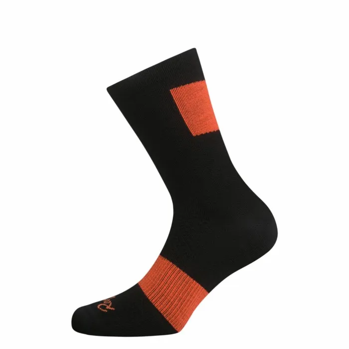 Men Trail Socks Blackorangewalnut Brownchestnut Brown Rapha Shoes Overshoes and Socks